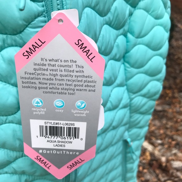 Free Country Quilted Vest Brand New Small - Picture 4 of 5